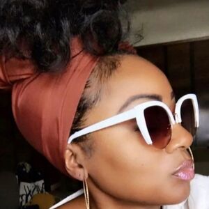 New Cognac Solid Color Hair Wrap Head Tie Hair Tie